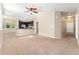 Expansive living space, perfect for entertaining, with easy access to the kitchen at 9637 E 5Th Ave # 101, Denver, CO 80230