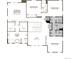 Second floor layout with four bedrooms including the owner's suite and three baths, plus a loft at 1696 Green Fern Pt, Castle Rock, CO 80104