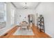 Bright dining room with hardwood floors and classic accents for elegant meals at 3042 N Franklin St, Denver, CO 80205