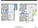 Detailed floorplan showcasing layout of floor 1 and floor 2 at 3200 Locust St, Denver, CO 80207