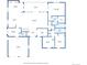 Detailed floor plan showcasing the layout of the home, including room dimensions and features at 6991 S Lee Way, Littleton, CO 80127
