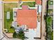 Overhead aerial view of a property showcasing a spacious yard, patio, and driveway at 3595 W 67Th S Ave, Denver, CO 80221