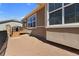 Backyard with access to the back deck and stairs to the yard, as well as a fence at 4561 Hope Cir, Broomfield, CO 80023