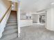 Finished basement with stairs and lots of space at 2020 Alpine Dr, Erie, CO 80516