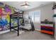 Fun bedroom with bunk bed, sofa, and bright decor at 9724 Cantabria Pt, Lone Tree, CO 80124