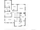 Second-floor layout featuring primary bedroom with walk-in closet, bath, laundry, and sitting room at 9724 Cantabria Pt, Lone Tree, CO 80124