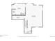 Floor plan of the basement, noting the locations of the bedroom, utility closet, bathroom, and Gathering room at 6530 S Tabor St, Littleton, CO 80127