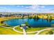 Community lake with a gazebo, walking trails, perfect for neighborhood walks and outdoor recreation at 19131 E 65Th Ave, Denver, CO 80249