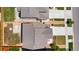 Aerial view featuring well-maintained yards and modern homes in this residential neighborhood at 19131 E 65Th Ave, Denver, CO 80249