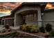 Beautiful front exterior with decorative landscaping and covered entrance to this amazing home at 6379 Spotted Fawn Run, Littleton, CO 80125
