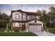 Charming two-story home with a covered porch, two-car garage, and manicured front lawn at 24707 E 40Th Ave, Aurora, CO 80019