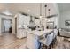 Well-designed kitchen with a central island, stainless steel appliances, and ample counter space at 11905 Sea Oats St, Parker, CO 80138