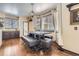 Bright breakfast nook with large windows, table, and ample natural light perfect for dining at 10703 Flagler Dr, Parker, CO 80134