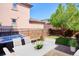 Backyard with hot tub and seating area at 9167 E 35Th Ave, Denver, CO 80238