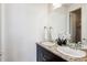 Double vanity bathroom with granite countertop at 9167 E 35Th Ave, Denver, CO 80238