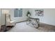 Inviting room featuring neutral carpet and a stylish desk with chairs at 10971 Bryant St, Westminster, CO 80234