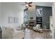 Inviting living room area boasting a fireplace and lots of natural lighting at 10971 Bryant St, Westminster, CO 80234