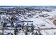 Aerial view of house and neighborhood, showcasing location and landscape at 6017 Thunder Hill Rd, Parker, CO 80134