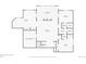 Basement floor plan, including rec room and two bedrooms at 6017 Thunder Hill Rd, Parker, CO 80134