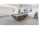 Basement recreation area with pool table at 6017 Thunder Hill Rd, Parker, CO 80134