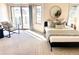 Bedroom with king bed and access to deck at 6017 Thunder Hill Rd, Parker, CO 80134