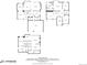 Floorplan of home including kitchen, living room, dining room, bedrooms, bathrooms, and garage at 22428 Quail Run Ln, Parker, CO 80138
