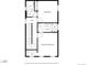 Detailed floorplan showcasing the layout of the home on the third floor, including the primary bedroom and baths at 1250 W Osceola St # 2, Denver, CO 80204