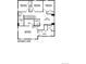 Second floor floorplan showing 4 bedrooms, 2 baths, loft, laundry, and walk-in closet at 4732 Windmill Dr, Brighton, CO 80601