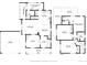 Detailed floorplan showcasing the layout of the home's living spaces, bedrooms, bathrooms, and outdoor balconies at 91 S Sherman St, Denver, CO 80209
