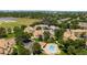 Aerial view of townhome community at 7373 E Iowa Ave # 1124, Denver, CO 80231