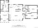 Detailed layout of the house showcasing bedrooms, bathrooms, living areas, and kitchen spaces at 239 Aspen Pl, Evergreen, CO 80439