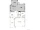 First-floor floorplan featuring gourmet kitchen, great room, dining room, study and 2-car garage at 24970 E 42Nd Ave, Aurora, CO 80019