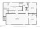 Basement floor plan displaying the layout of the basement including a Rec Room and Unfinished space at 6773 E Baker Pl, Denver, CO 80224
