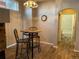 Cozy dining area featuring a small table, perfect for intimate meals at 640 S Yarrow St, Lakewood, CO 80226