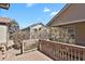 Outdoor wood deck featuring a wood railing at 1533 Bellflower Dr, Brighton, CO 80601