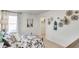 Bedroom features closet access and floral bedding at 779 N Deer Park St, Watkins, CO 80137