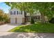 Charming two-story home with well-manicured lawn, mature trees, and a two car garage at 5808 E Hinsdale Pl, Centennial, CO 80112