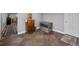 Basement featuring a dog crate, and tiled floors at 603 E 2Nd Ave, Castle Rock, CO 80108