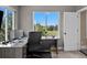 Well-lit office offering views and a modern workspace with desk and storage at 603 E 2Nd Ave, Castle Rock, CO 80108