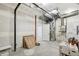 Unfinished basement with HVAC and plumbing at 3343 S Newcombe St, Lakewood, CO 80227