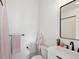 Clean bathroom with modern vanity and fixtures at 3343 S Newcombe St, Lakewood, CO 80227