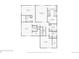 Second floor plan with primary bedroom and bath at 3343 S Newcombe St, Lakewood, CO 80227