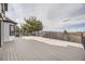 Large deck featuring wrought iron railings and beautiful views at 1635 Sharps Ct, Castle Rock, CO 80109