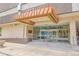 A close exterior shot of the entrance to the building at 1777 Larimer St # 902, Denver, CO 80202