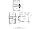 Three-story floor plan showing the layout of the entire home at 11921 W 70Th Pl, Arvada, CO 80004