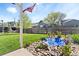 Beautiful backyard with a charming rock garden, lush lawn, and privacy fence, perfect for relaxation at 10405 W 107Th Pl, Broomfield, CO 80021