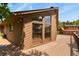 Large windows on exterior deck let natural light flood the home at 30221 Stagecoach Blvd, Evergreen, CO 80439
