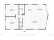 Floor plan of the home's first level, showcasing the layout of rooms including bedrooms, kitchen, and living spaces at 30221 Stagecoach Blvd, Evergreen, CO 80439