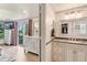 Elegant bathroom conveniently located just off the primary bedroom at 6979 E Fremont Ave, Centennial, CO 80112