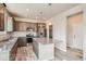 Modern kitchen boasts stainless steel appliances, granite countertops, ample cabinet space, and a functional island at 2387 Bristol St, Superior, CO 80027